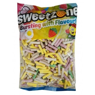 Sweetzone Rhubarb & Custard Pencils Halal Hmc Party 1kg